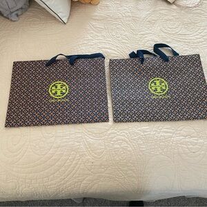 Tory Burch Shopping /Gift Bags -Set of 2
